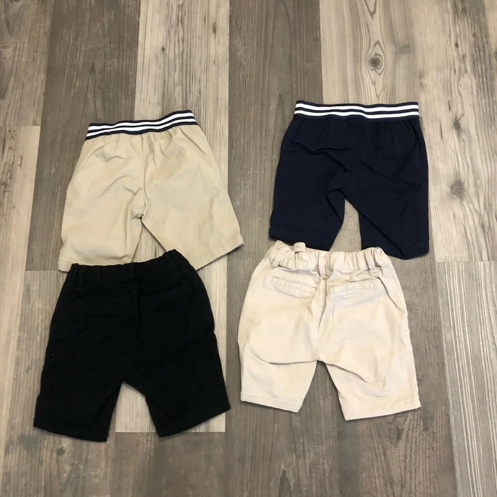 Children’s Place‎ Khaki Uniform Shorts Bundle Size 4